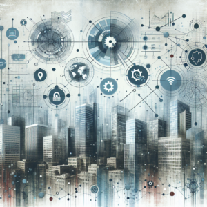 B2B Leadgenerierung: Create a neutral and professional header image for a blog post about B2B lead generation strategies