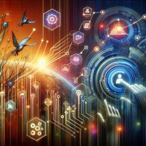 B2B Leadgenerierung: Create a professional and neutral header image illustrating the concept of B2B lead generation with