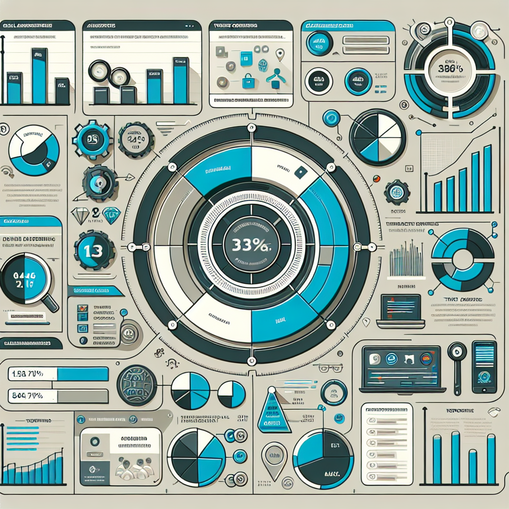 Vertrieb Software B2B: Create a neutral, professional header image depicting a digital marketing dashboard with analytic